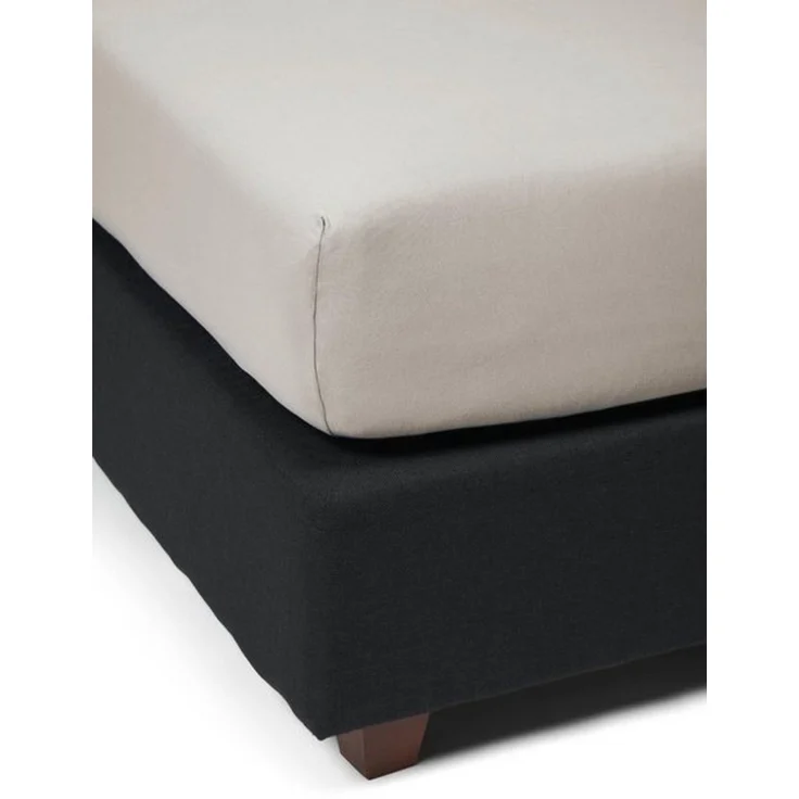 Marc O'Polo Home Spannbettlaken Premium Organic Jersey, Baumwolle-Elasthan, Gummizug: rundum, (1 Stück), aus GOTS-zertifizierter Baumwolle Jersey-Stretch – Bild 4