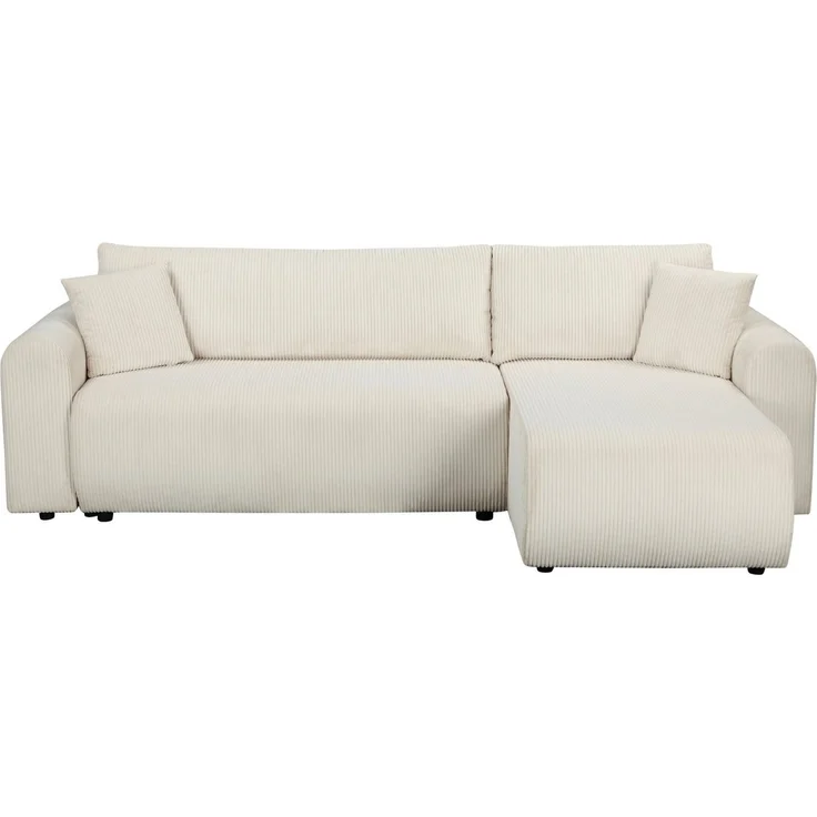 OTTO home Ecksofa JONAA L-Form, 241cm - OTTO. Verlässliche Qualität, Schlaffunktion(133/200), Bettkasten, Cord, Struktur, Unser Tiefpreis – Bild 2