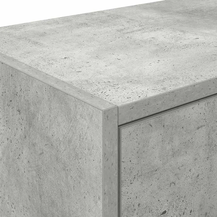 vidaXL Garagen-Wandschrank Betongrau Holzwerkstoff 860649 – Bild 9