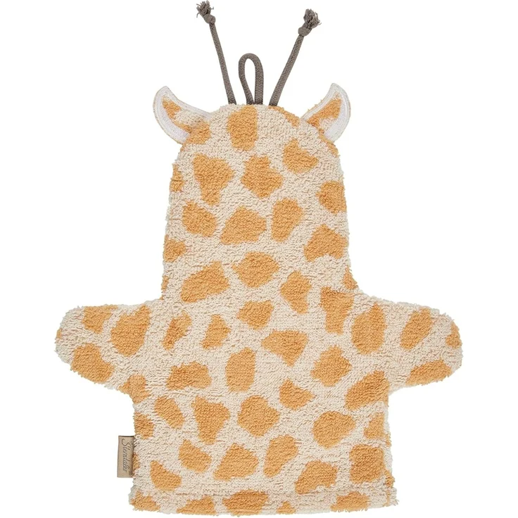 Sterntaler Waschlappen – Kaya Giraffe – Gelb/Weiß – Bild 2