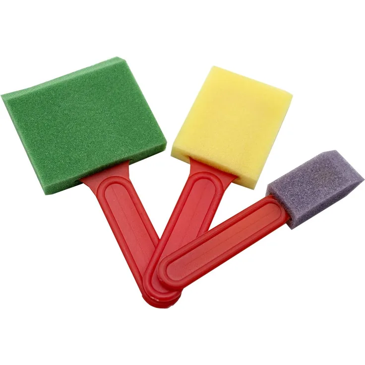 EDUPLAY 370053 Schwammalpinsel 3er Set