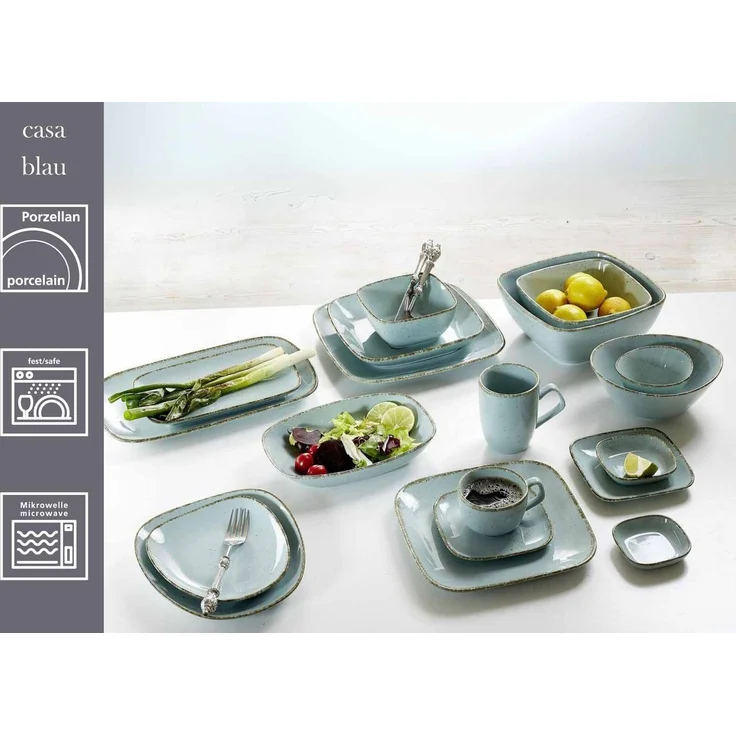 Ritzenhoff & Breker Casa Kaffeeservice 12-teilig Blau – Bild 2