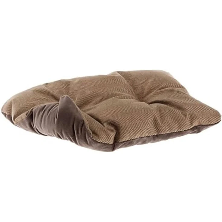 Ferplast Hunde- und Katzenbett Chester 80 Braun 436627 – Bild 2