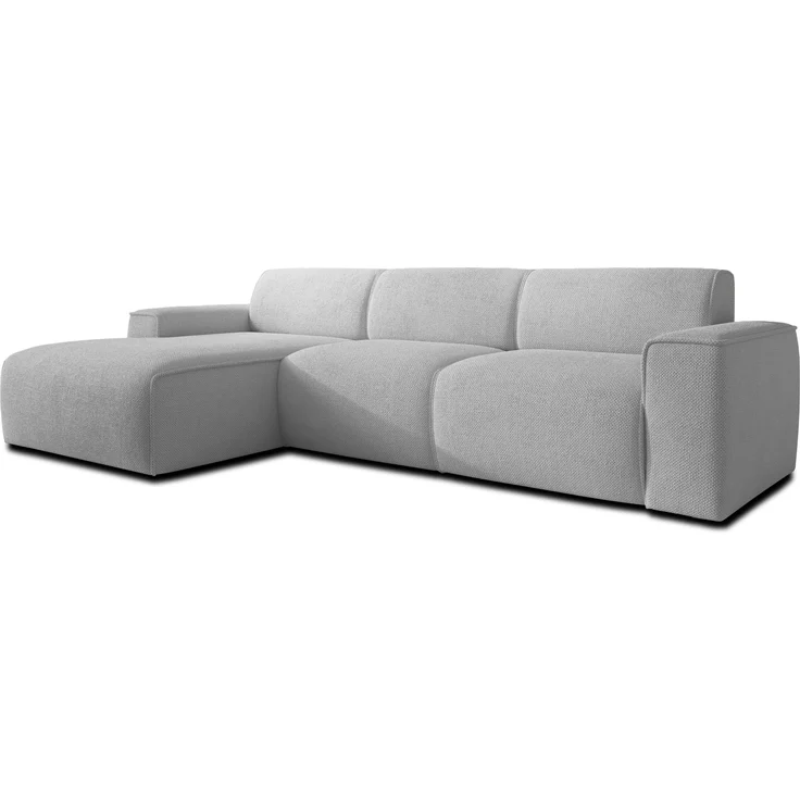AX LIVING Couch Sofa L Form Didim mini Hellgrau 310 cm breit, stilvoll L – Bild 3