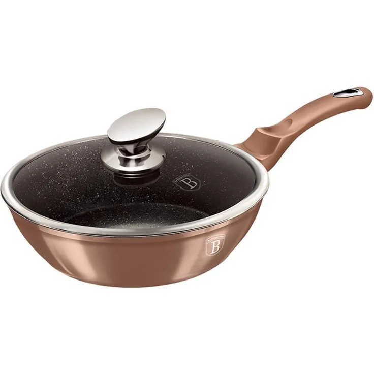 Berlinger Haus Granit-Bratpfanne, 24cm, Metallic Line Copper
