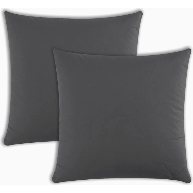 Müskaan Kissenbezug Kissenbezug 40x40 40x80 80x80 2er Pack Mikrofaser Kissenhülle, (2 Stück), mit Reißverschluss – Bild 5