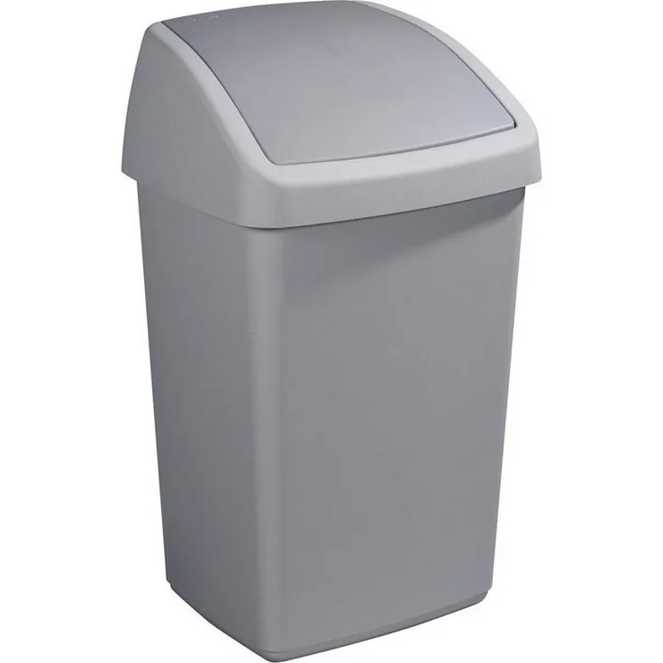 Sunware Schwingdeckeleimer Delta 50 l, grau