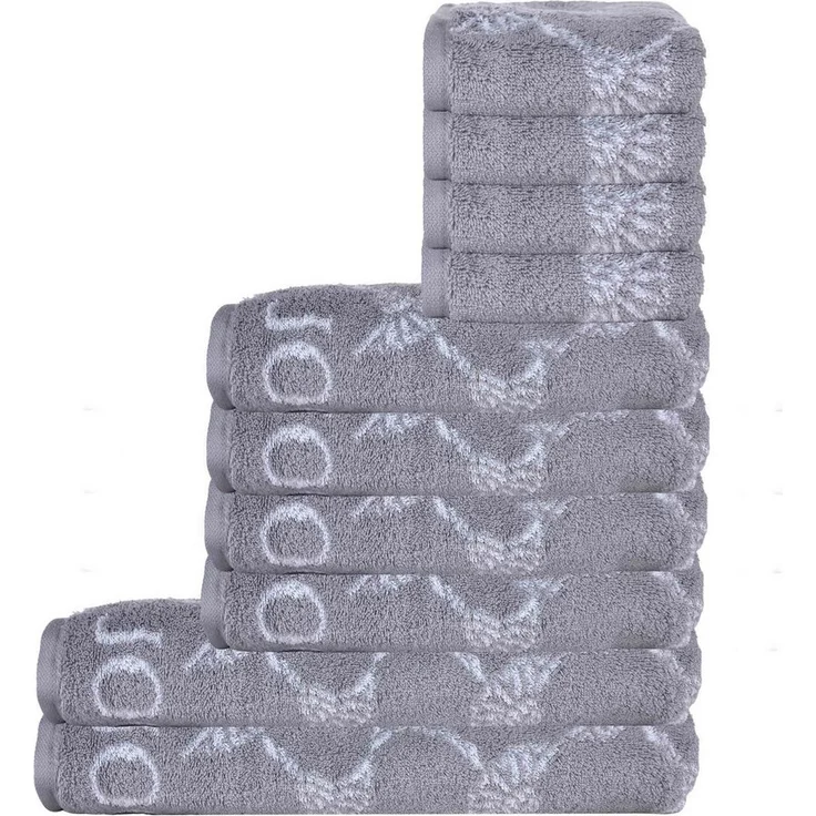 JOOP! Handtuch Handtuch Set, 10-tlg. - Cornflower, 2x Duschtuch, Frottier (10-St) – Bild 1