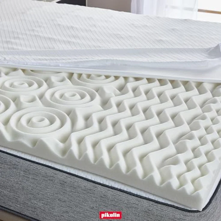 PIKOLIN Matratzen Topper Viskoschaum 7cm, 150x190 cm – Bild 5