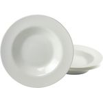 Italien Party Weiss, Pastateller 6-tlg (mo)