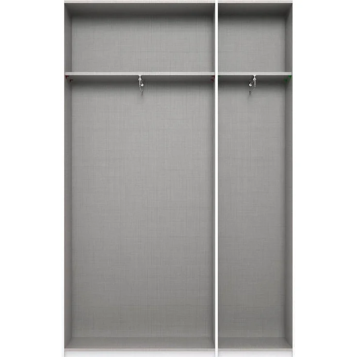Wimex Kleiderschrank Mugano,in 5 Breiten,2 Höhen,2 Tiefen, viele Farben, Made in Germany (in Basic oder Premium Ausstattung) mit langen Griffen aus Metall, mit oder ohne Spiegel – Bild 2