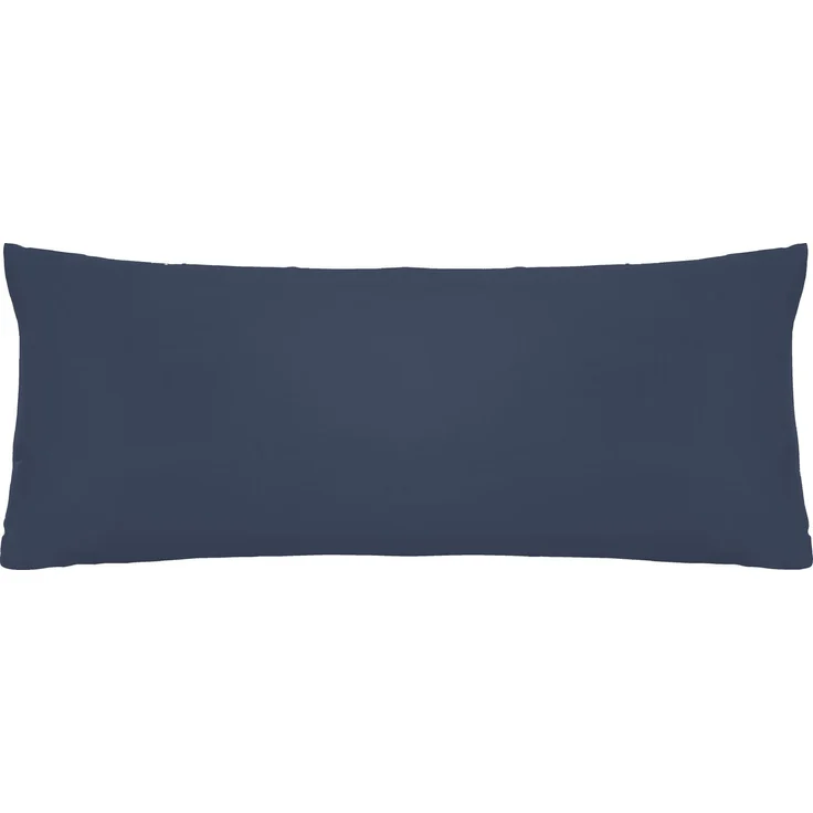 biberna Feinjersey-Kopfkissenbezug, marine, 40x60 cm – Bild 2