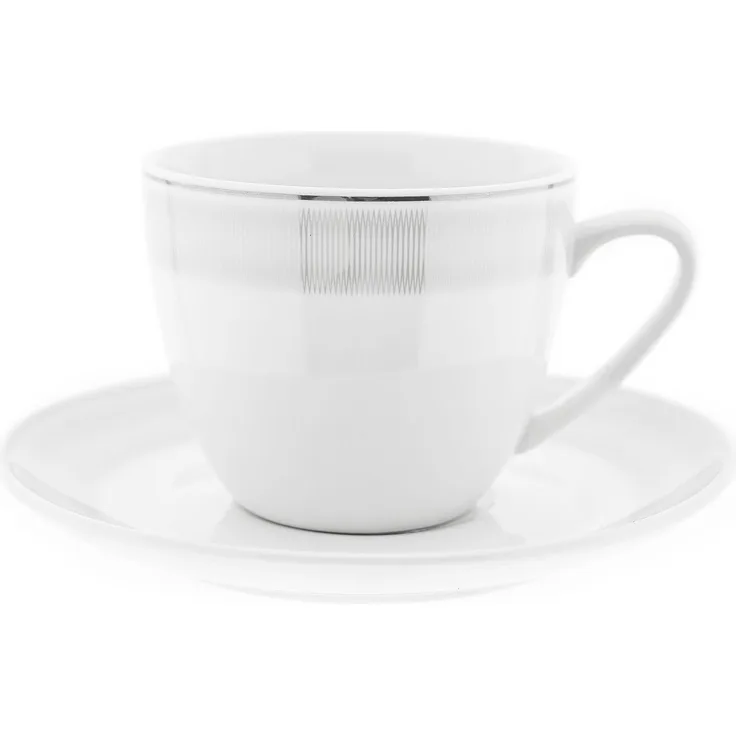 Weissberg Kaffeetassen-Set 12-teilig - 175 ml, aus hochwertigem Porzellan