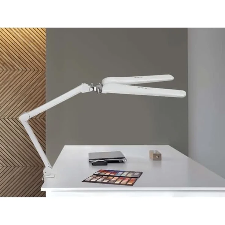 Maul LED-Arbeitsplatzleuchte Maulcraft duo dimmbar tageslichtweiß weiß – Bild 3