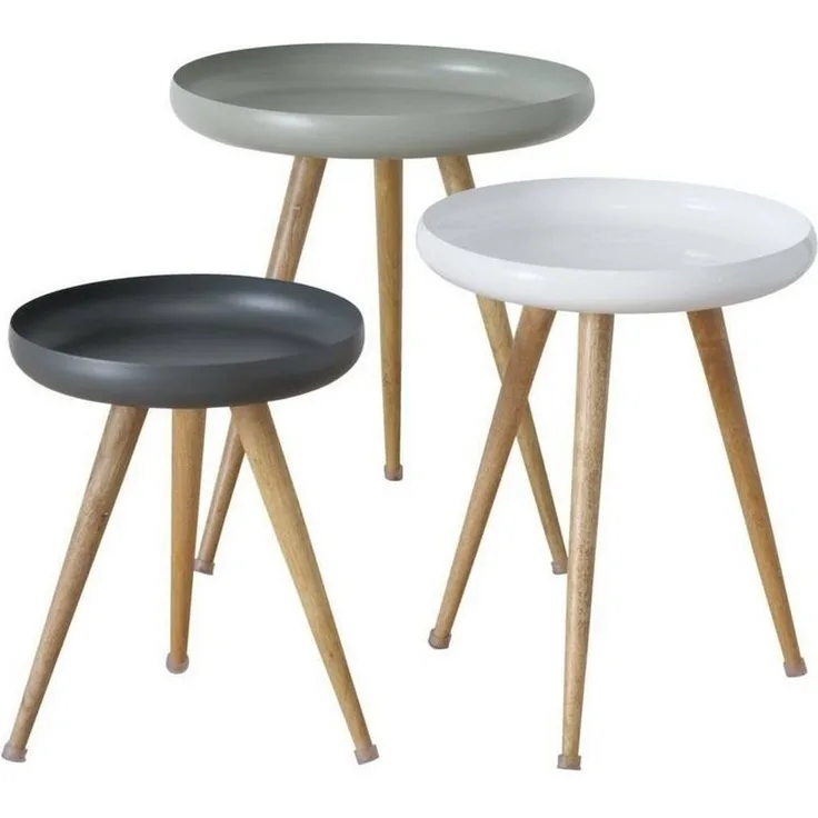 BOLTZE GRUPPE GmbH Beistelltisch MASDOUR (3er-Set), keine