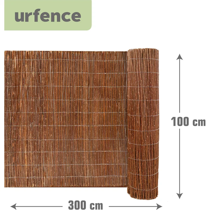 100x300cm Balkon Sichtschutzmatte Weide – Bild 4