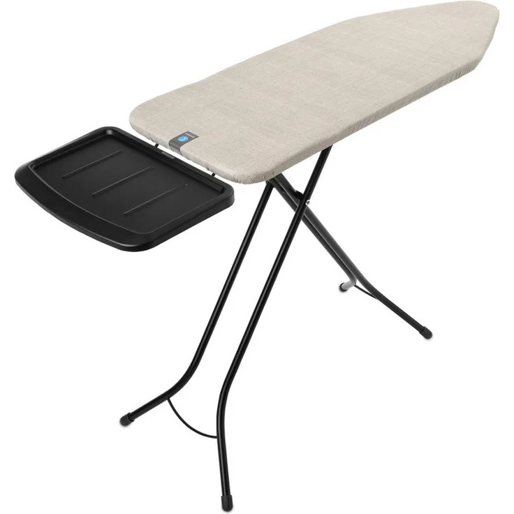 Brabantia Bügelbrett Bügeltisch C, 124 x 45 cm, Dst-Ablage Solide, Bügelfläche 124x45 cm, Fairtrade-zertifiziert – Bild 1