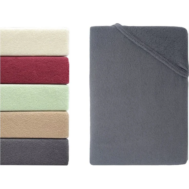 Hometex Premium Textiles Spannbettlaken aus Mikroflausch oder Teddyflausch - Bettlaken extra warm & kuschelig, Gummizug: Rundum, viele Größen und Farben in Premium Qualität – Bild 5