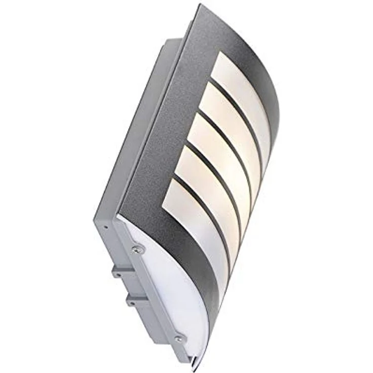 Qazqa Außen-Wandleuchte Miro, ohne Leuchtmittel, E27, Schwarz, Modern, Kunststoff, 1-flammig – Bild 6