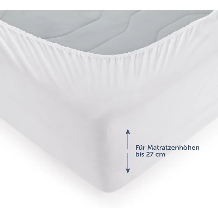 Matratzenschoner Wasserdichter - Atmungsaktive Matratzenauflage Blumtal, mit Spannfixierung - ohne Knistern, TESTSIEGER, Oeko Tex Zertifiziert – Bild 6