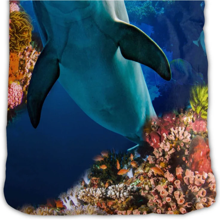 Delfin Bettwäsche Digitaldruck ESPiCO Sleep and Dream 135 x 200 + 80 x 80 cm – Bild 3