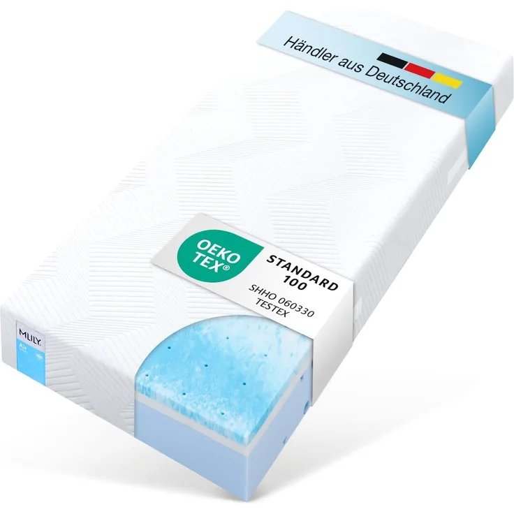 Bestschlaf Visko-Gelschaum-Matratze Mlily »Air«, 18cm dick, 140x200 cm