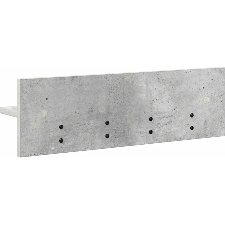 vidaXL Wandmontierter nachttisch Beton Grau 60 x 10,5 x 18 cm 874390 – Bild 7