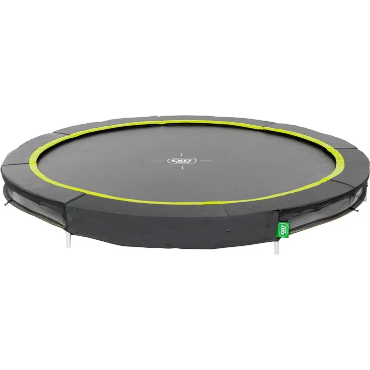EXIT Trampolin Silhouette Ground Sports Ø 244 cm schwarz