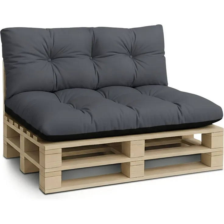 Amazinggirl Palettenkissen Outdoor Kissen Auflagen für Paletten Europaletten und Palettensofa