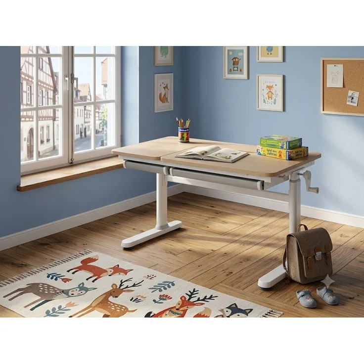 HOKO Kinderschreibtisch höhenverstellbar 54–76 cm – Bild 2