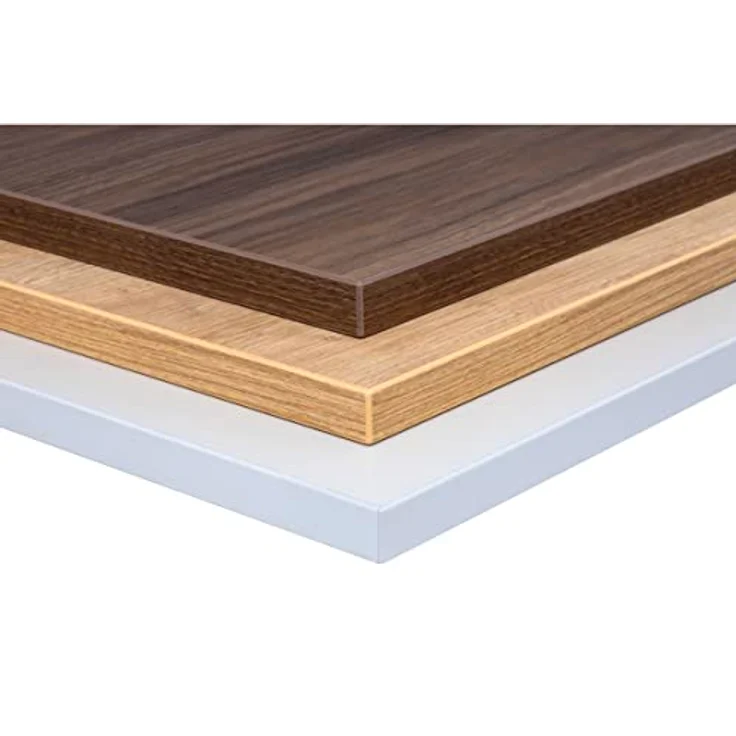 furni24 Tischplatte 120x80 cm Schreibtischplatte–Perfekt für höhenverstellbare Schreibtische, Computertisch Gaming-Tisch, Mehrzwecktisch, Esstische und mehr –25mm stabile Tischplatte langlebig, Grau – Bild 5