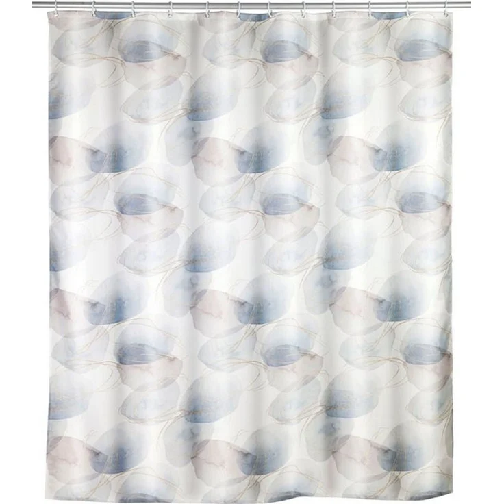 WENKO Duschvorhang Navan Breite 180 cm, Höhe 200 cm, Polyester, waschbar – Bild 2