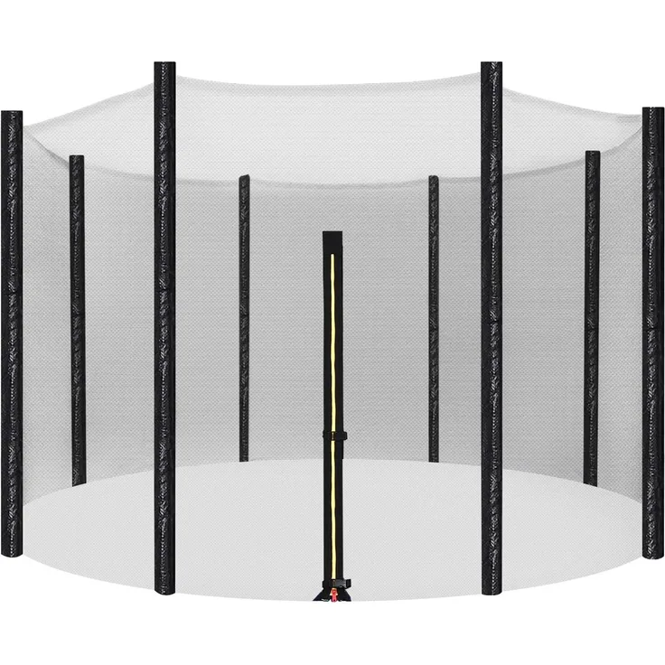 Songmics Sicherheitsnetz für Trampolin, für 8 Stangen, Ø366cm