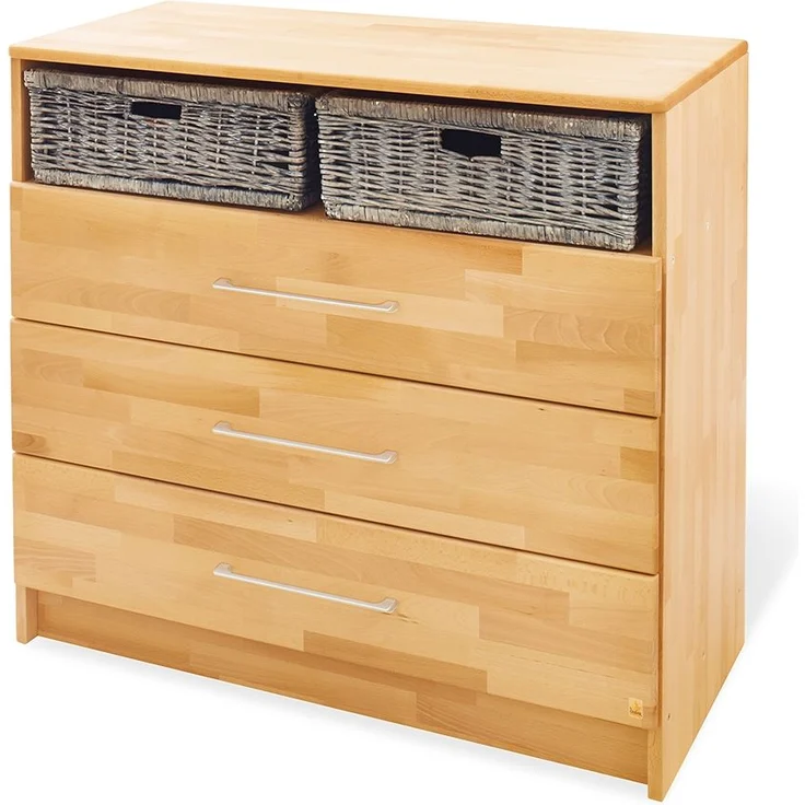 Pinolino Kinderzimmer Set Jugendzimmer 'Natura' breit mit Hochbett, 2-tlg. – Bild 4