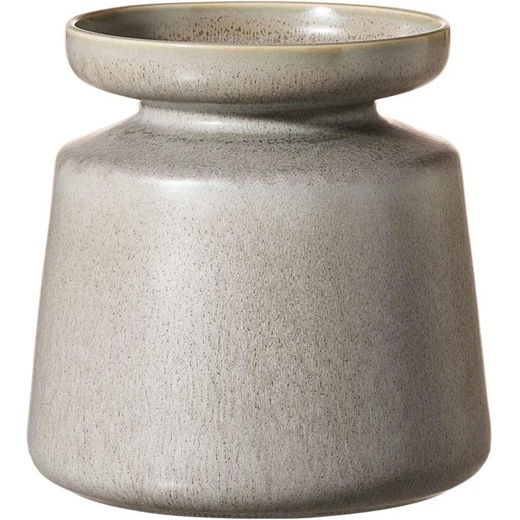 Ritzenhoff & Breker Imperia Vase 18 cm grau bauchig – Bild 1