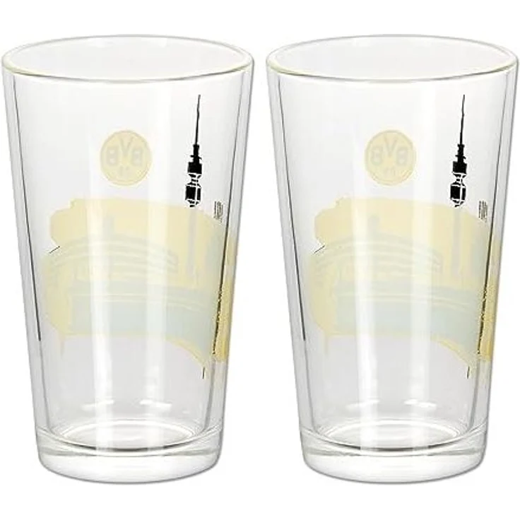 BVB Gläser-Set BVB Wasserglas Skyline (2 Stück), 2-tlg, Glas – Bild 6