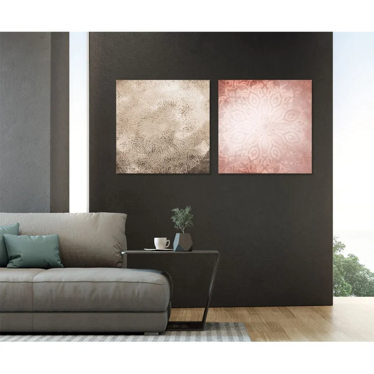HTI-Living Mandala Wandbilder 2er Set – Bild 2