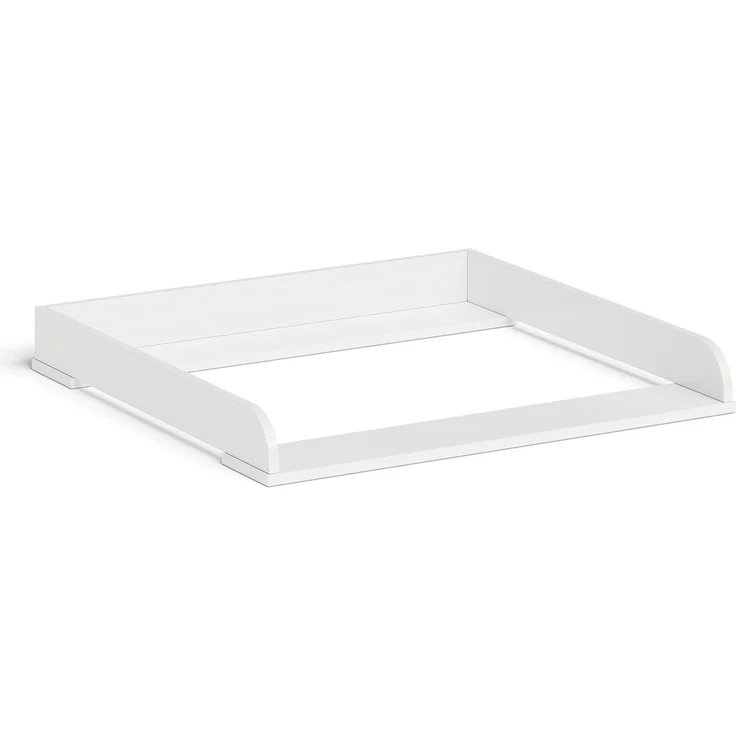 Bellabino 'Oti' Wickelaufsatz für IKEA Kommode Malm, Hemnes, Nordli, weiß, 10 x 74 x 80 cm – Bild 1