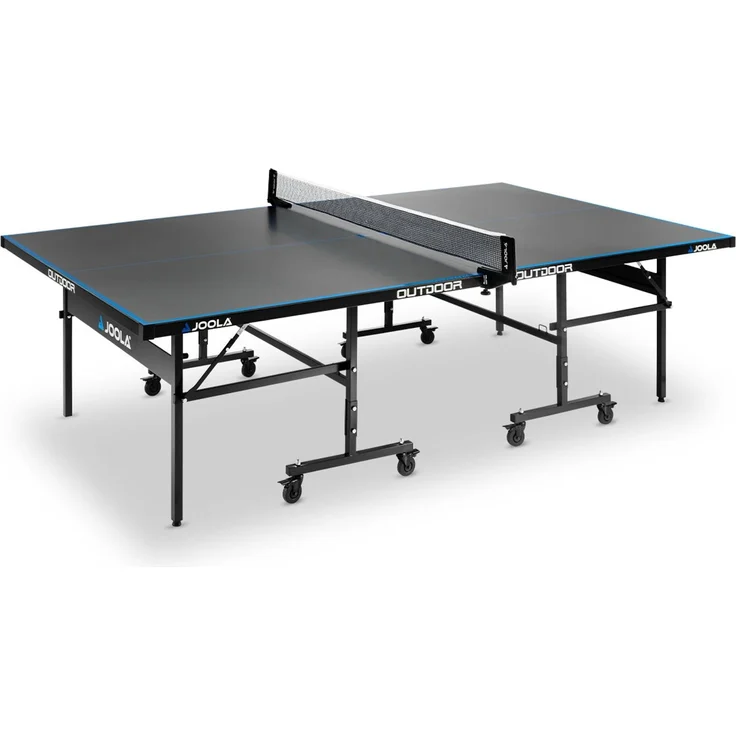 Joola 'J200A' Outdoor-Tischtennisplatte, wetterfest, Aluminium anthrazit, 274 x 152,5 x 76 cm – Bild 1