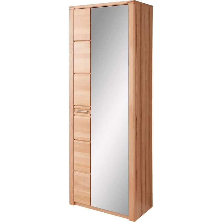Garderoben-Set >Nature One< 5-teilig, soft-close, FSC Kernbuche teilmassiv - 268x201x40cm (B/H/T) – Bild 3