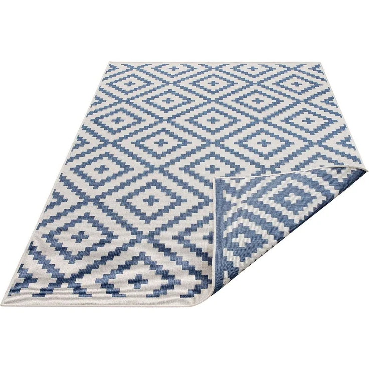 OTTO home Teppich Ronda Wendeteppich, rechteckig, Höhe: 5 mm, Sisal-Optik, Flachgewebe, In- und Outdoor, geometrisches Boho Design – Bild 3