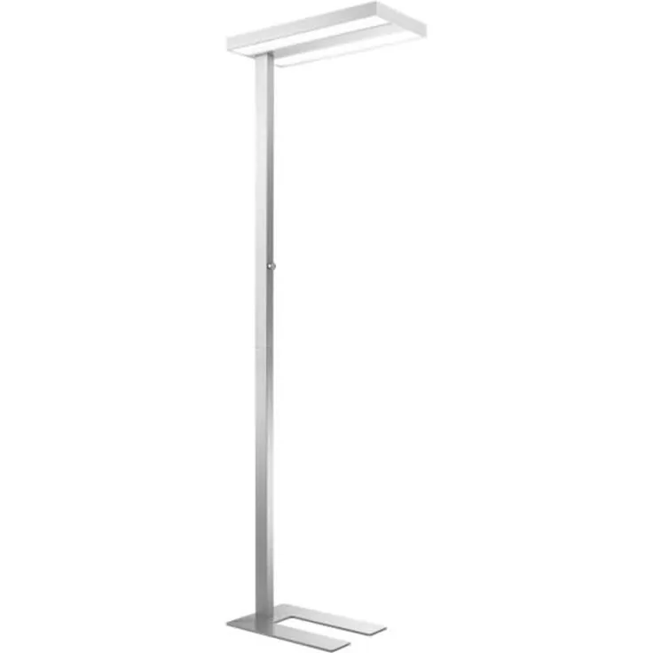 Alco LED-Stehleuchte 9080 Aluminium silberfarben