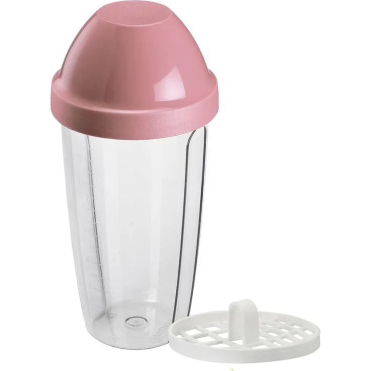 Westmark Mix- und Schüttelbecher Maxi 0,5 L rosa – Bild 1