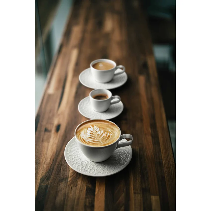 Seltmann Weiden Nori Home Kaffeeservice 18-teilig Weiß – Bild 5