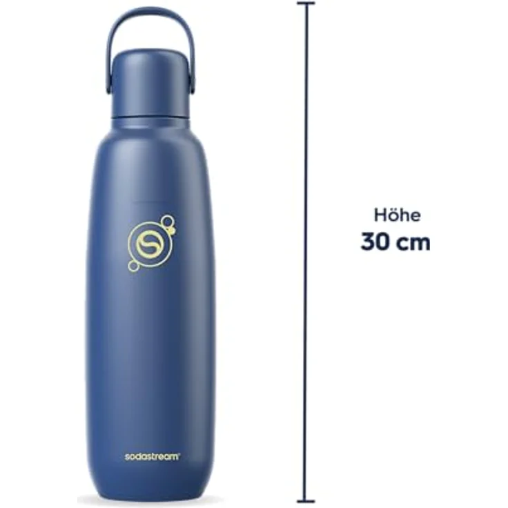 SodaStream Fizz&go COOL 0,9L Metallflasche Storm – Bild 4