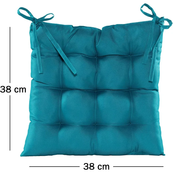 JACK Stuhlkissen JACK Outdoor 38x38cm Sitzkissen Lounge Kissen Sitzkissen Wasserfest, mit Lotus Effekt, robust, strapazierfähig, für Innen & Außen – Bild 2