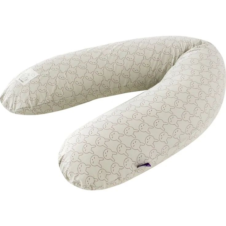 BEZUG Stillkissen elastisch Kuschelhase grün 180 cm