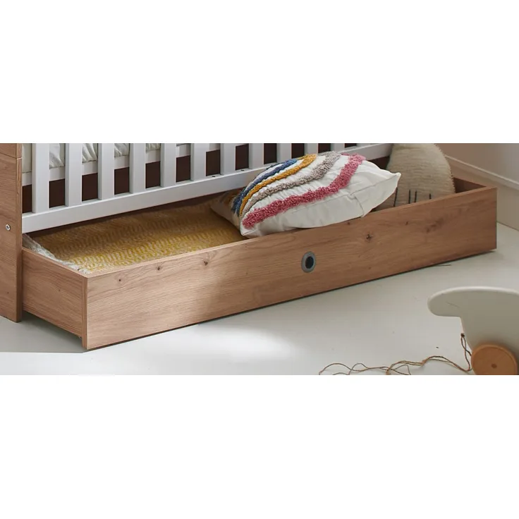 Bettschubkasten auf Rollen für Kinderbett »Marlon«, (B/H/T): 137/16/63 cm, Artisan Oak, Arthur Berndt