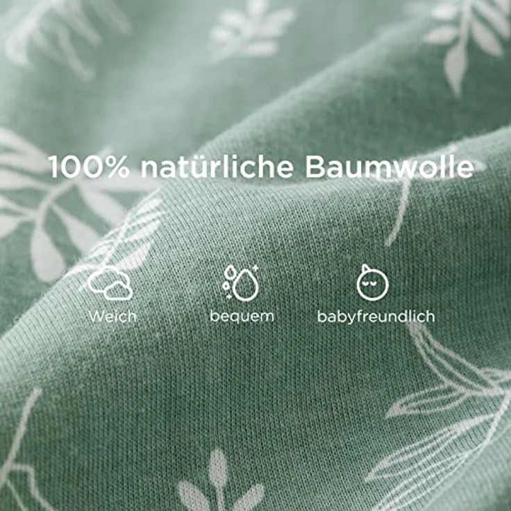 Duomiaomiao 2er Pack Baby Schlafsack mit füßen,0.5 Tog Ganzjahres Cartoon Jungen Schlafsack, leichter hochwertiger Baumwoll-Kinder Schlafsack, geeignet für Kinder im Alter Von 6 Monaten bis 6 Jahren – Bild 8