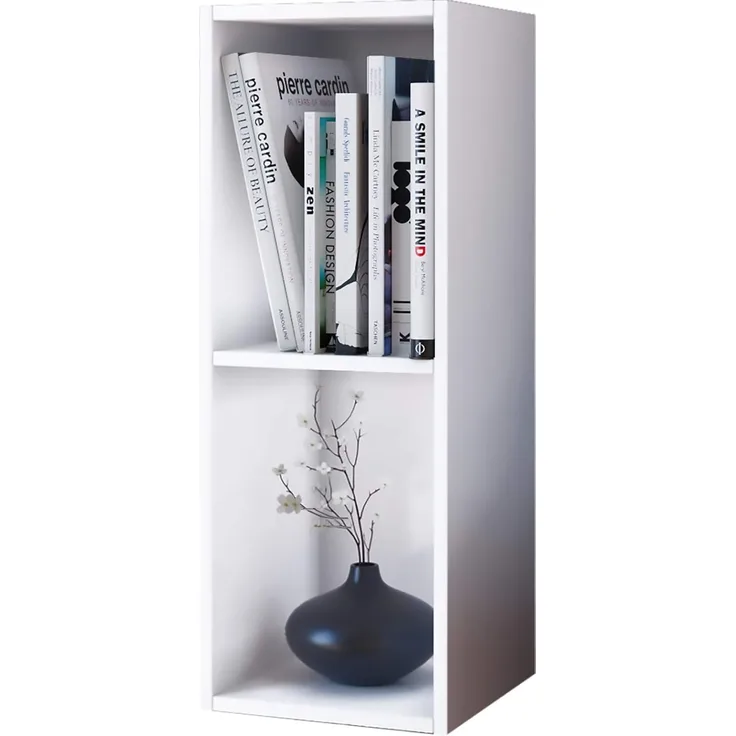 VCM Standregal Mendas 916734 Weiß H. 72 x B. 34 x T. 30 cm